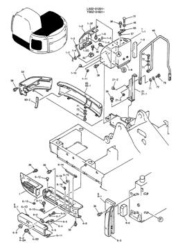 China YN21C01610P2 COVER Kobelco parts SK235SR-1E, SK235SR-1ES, SK200SR, SK235SRLC, SK200SR-1S, SK235SRLC-1E, SK200SRLC, SK200SRLC-1S, SK235SRLC-1ES, SK235SRNLC-1E, SK235SRNLC-1ES, SK235SR for sale