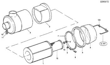 China 1416433 ELEMENT Kobelco parts WLK25 for sale