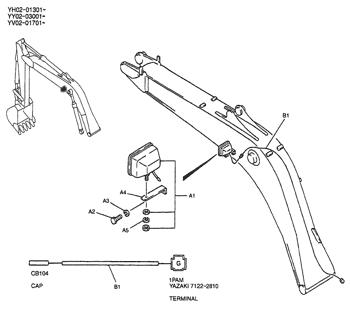 China YN15E01005D4 HARNESS Kobelco parts SK135SR, SK135SR-1E, SK135SRL, SK135SRL-1E, SK135SRLC, SK115SRDZ-1E, SK135SRLC-1E, ED150, ED150-1E, SK120, SK115SRDZ, SK120LC for sale