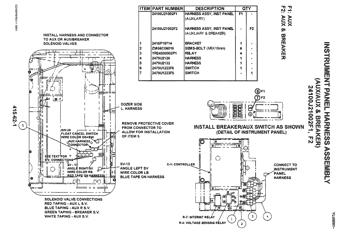 China 24100J21002F1 HARNESS ASSY, INST PANEL (AUXILARY) Kobelco parts ED180 for sale