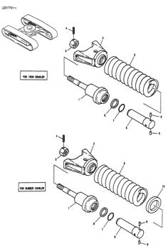 China YR54D01004P1 SPRING Kobelco parts SK60, 70SR, 70SR-1E, 70SR-1ES, 80CS, 80MSR, 80MSR-1E, SK70SR-2, SK80CS, SK80CS-1E, 80MSR-1ES, SK80CS-2 for sale