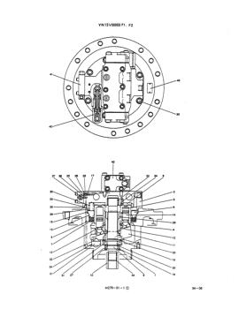 China YN15V00003S003 CYLINDER Kobelco parts SK200, SK200LC for sale