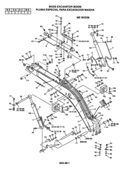 China 02-03-0671 TUBE, BRAZED, Jewell P/N Kobelco parts SK330, SK330LC, SK300LC, SK300 for sale