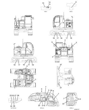 China YN20T01049P1 LABEL Kobelco parts SK135SR, SK135SR-1E, SK135SRL, SK200SR, SK135SRL-1E, SK200SR-1S, SK135SRLC, SK200SRLC, SK200SRLC-1S, SK135SRLC-1E, SK140SRLC, SK215SRLC, SK235SR, SK235SR-1E, SK235SR-1ES, SK235SR-2, SK235SRLC, SK235SR... for sale