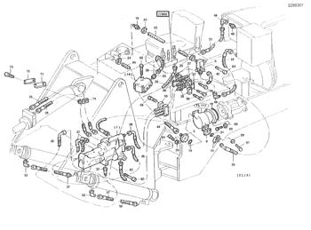 China 1939853 CLAMP Kobelco parts WLK15 for sale