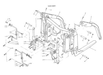 China 2406J136D2 CLAMP Kobelco parts LK300A for sale