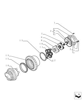 China 87602333 KIT Kobelco parts SK210LC-8 for sale