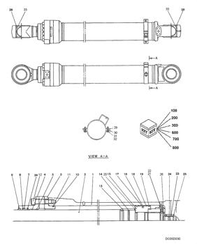 China YM01V00008R200 KIT Kobelco parts SK200SR, SK200SRLC-1S, ED190LC, SK160LC, SK200SR-1S, ED190LC-6E, SK200SRLC, SK160LC-6E, SK250LC-6E for sale