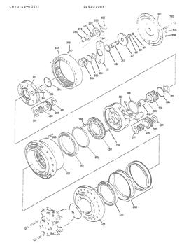 China 24053R5 KIT, CARRIER (NO.3), CONSISTS OF ITEM 207,233,291,297,404,941 Kobelco parts for sale