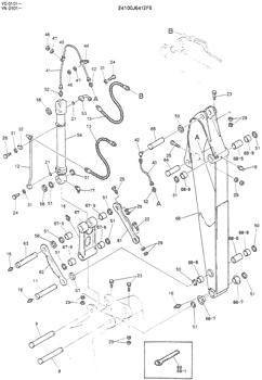 China 2411T1460 KIT, LABEL Kobelco parts EXTRA, K907, K907LC for sale