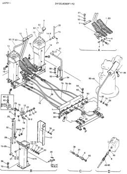 China 2406R237D1 BALL,LEVER Kobelco parts for sale