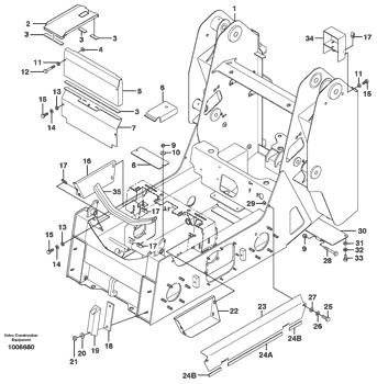 China 11842545 Sealing strip Volvo.Heavy parts for sale