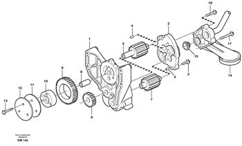 China VOE22397140 Oil Pump Volvo.Heavy parts A35D, A35E, A35E FS, A40D, EC330B, EC330C, EC360B, EC360C, EC360CHR, EC460B, EC460C, EC460CHR, L150E, L150F, L180E, L180F, L180F HL, L220E, L220F, PL4608, PL4611, T450D for sale