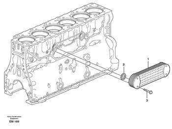 China VOE8130186 Oil cooler Volvo.Heavy parts A35D, A40D, EC330B, EC330C, EC360B, EC360C, EC460B, EC460C, L150E, L180E, L220E, T450D for sale