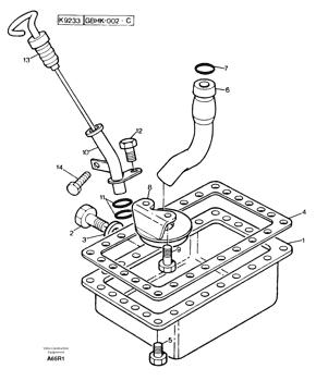 China PJ110706871 Oil sump Volvo.Heavy parts EC50, EW50 for sale