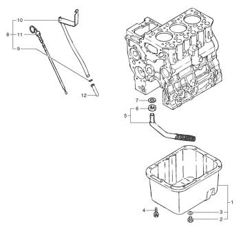 China PJ7415524 Oil pan Volvo.Heavy parts EC25, EC30 for sale