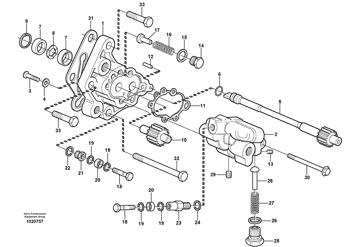 China VOE3964833 Gasket Volvo.Heavy parts A35D, A35E, A35E FS, A40D, EC330B, EC330C, EC360B, EC360C, EC360CHR, EC460B, EC460C, EC460CHR, L150E, L150F, L180E, L180F, L180F HL, L220E, L220F, PL4608, PL4611, T450D for sale