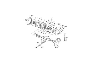 China RM43918002 Pressure plate Volvo.Heavy parts PF6110, PF6160/PF6170 for sale