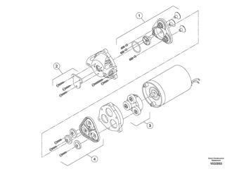 China RM59262410 Water pump Volvo.Heavy parts PT220RH/PT240RH for sale