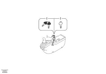 China VOE14529152 Starter switch Volvo.Heavy parts EC120D, EC135B, EC140B, EC140C, EC140D, EC160B, EC160C, EC160D, EC170D, EC180B, EC180C, EC180D, EC210B, EC210C, EC210D, EC220D, EC235C, EC235D, EC240B, EC240C, EC250D, EC290B, EC290C, EC300D, EC330B, ... for sale