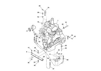 China RM59242511 Starter motor Volvo.Heavy parts DD90/DD90HF for sale