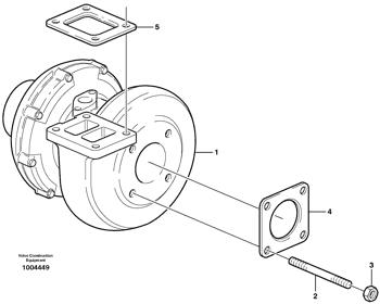 China VOE20485270 Turbocharger Volvo.Heavy parts EC240B, EC290B, G700B MODELS for sale