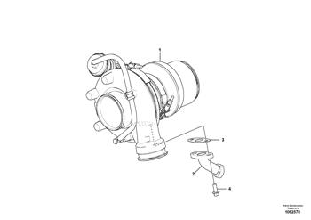 China VOE21860317 Turbocharger Volvo.Heavy parts EC250D, EC300D, G900B, P7110, P7170, P7820C ABG, P8820C ABG, PL3005D for sale