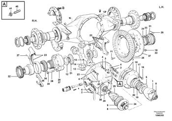 China CH58371 Bearing Volvo.Heavy parts G700 MODELS, G700B MODELS for sale