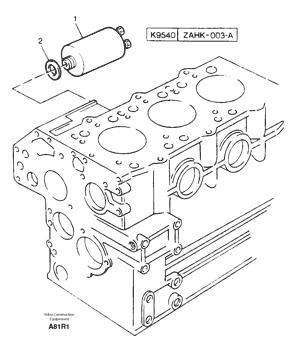 China PJ185206083 Solenoid Volvo.Heavy parts EC50, EC50VV, EW50, EW50VV for sale