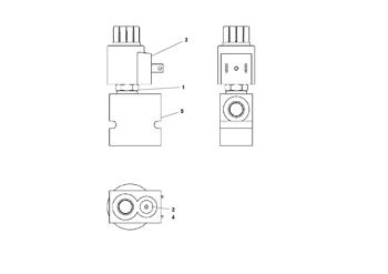 China RM13791215 Solenoid valve Volvo.Heavy parts PF2181, PF3172/PF3200 for sale