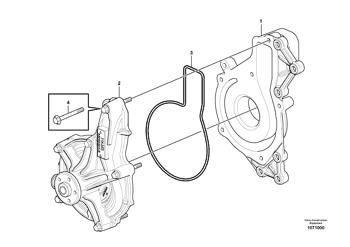 China VOE22902431 Coolant pump Volvo.Heavy parts for sale