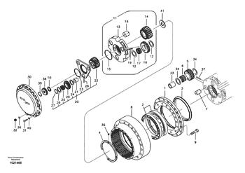 China SA7117-38230 Bearing Volvo.Heavy parts for sale