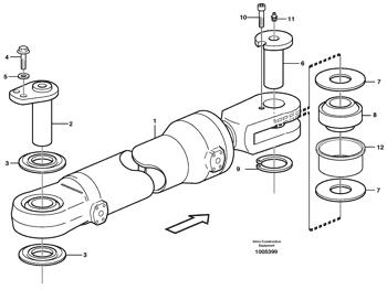 China VOE11176539 Bushing Volvo.Heavy parts L110E, L110F, L110G, L110H, L120E, L120F, L120G, L120GZ, L120H, L60E, L60F, L60G, L60GZ, L60H, L70E, L70F, L70G, L70H, L90E, L90F, L90G, L90GZ, L90H for sale