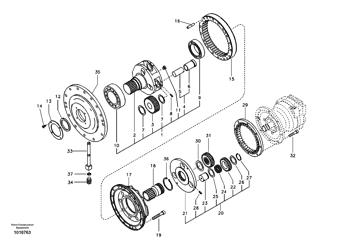 China SA1036-00530 Crankshaft Volvo.Heavy parts for sale