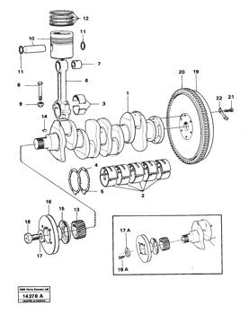 China VOE11994596 Crankshaft Volvo.Heavy parts L30 for sale