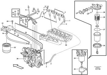 China VOE11714634 Injector Volvo.Heavy parts MC60B for sale