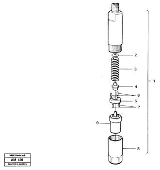 China VOE1556446 Injector Volvo.Heavy parts L330C, L330C VOLVO BM, L330D, L330E for sale