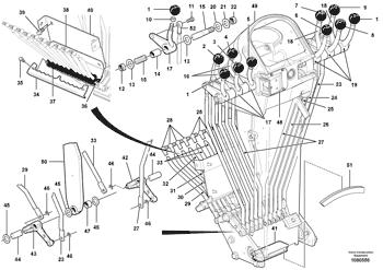 China CH96142 Control Rod Volvo.Heavy parts G900 MODELS, G900C for sale