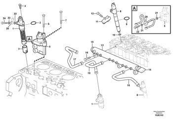 China VOE20798683 Injector Volvo.Heavy parts EC140C, EC160C, EC170D, EC180C, EC200B, EC210B, EC210C, EC220D, EC235C, ECR145C, ECR235C, EW145B, EW160C, EW180C, EW205D, EW210C, EW230C, FC2121C, FC2421C, L60F, L60GZ, L70F, L90F, L90GZ, P4820D, P682... for sale