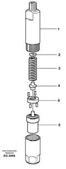 China VOE11997923 Injector Volvo.Heavy parts L50B/L50C VOLVO BM, L50C for sale