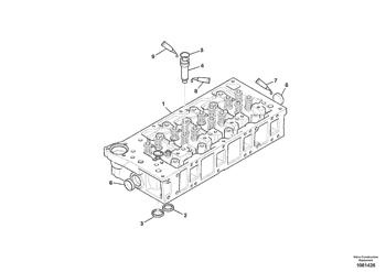 China VOE17205017 Injector Sleeve Volvo.Heavy parts MC110C-MCT145C for sale