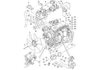 China RM19312396 Fan,engine Cool Volvo.Heavy parts DD100, DD90/DD90HF for sale