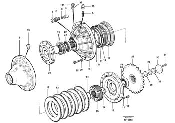 China CH34196 Cap Volvo.Heavy parts G700 MODELS, G700B MODELS, G900 MODELS, G900B, G900C for sale