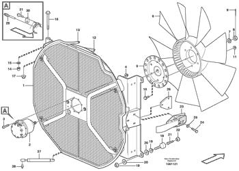 China VOE3827491 Fan Volvo.Heavy parts EW230C, G900 MODELS, G900B, G900C, L110E, L110F, L110G, L110H, L120E, L120F, L120G, L120GZ, L120H, L60E, L60F, L60G, L60GZ, L60H, L70E, L70F, L70G, L70H, L90E, L90F, L90G, L90GZ, L90H, SD115, SD135 for sale