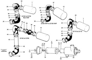 China CH87741 Air cleaner Volvo.Heavy parts G700 MODELS for sale