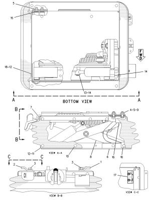 China 108-4587: Suspension Assembly-Seat Caterpillar for sale