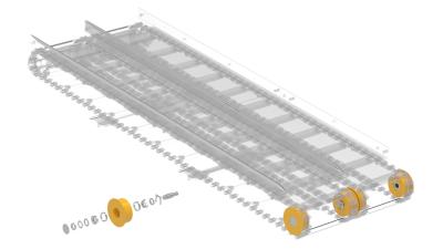 China 489-7632: Feeder Foot Shaft Kit Caterpillar for sale