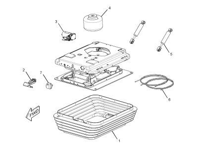 China 231-9811: Suspension Assembly-Seat Caterpillar for sale