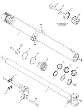 China 1606310 CAP-BEARING Caterpillar parts D7E, D8L, D8R, D8T, D9N, D9R, D9T for sale