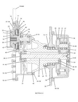 China 1708714 DISC-FRICTION Caterpillar parts 953C, 953D, 963C, 963D, 973C, 973D, D6K, D6K LGP, D6K XL, D6K2, D6K2 LGP, PL61 for sale